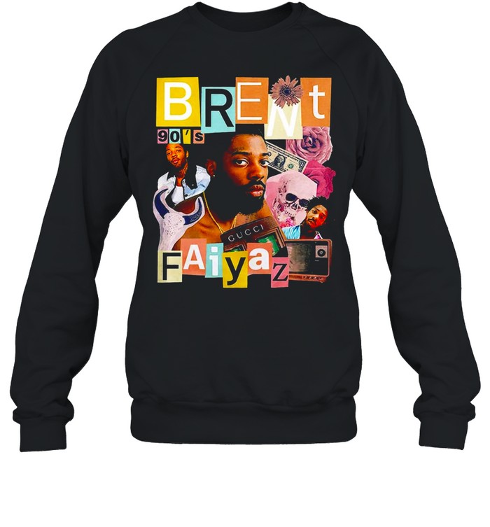 Brent Faiyaz 90’s Hip Hop Rap Tour Vintage T-shirt Unisex Sweatshirt