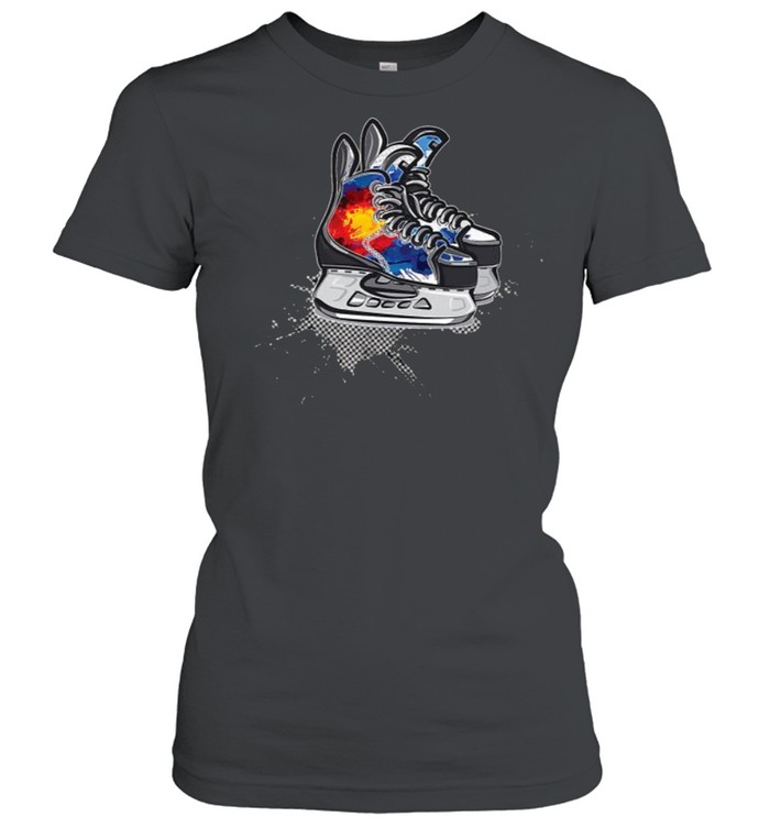 Colorado Hockey Skates T- Classic Women's T-shirt