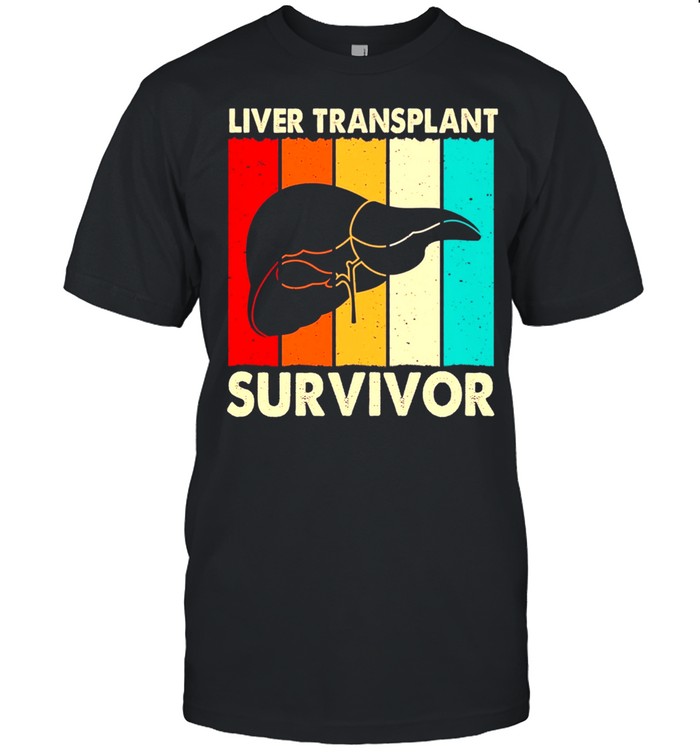 Liver Transplant Survivor Retro shirt Classic Men's T-shirt