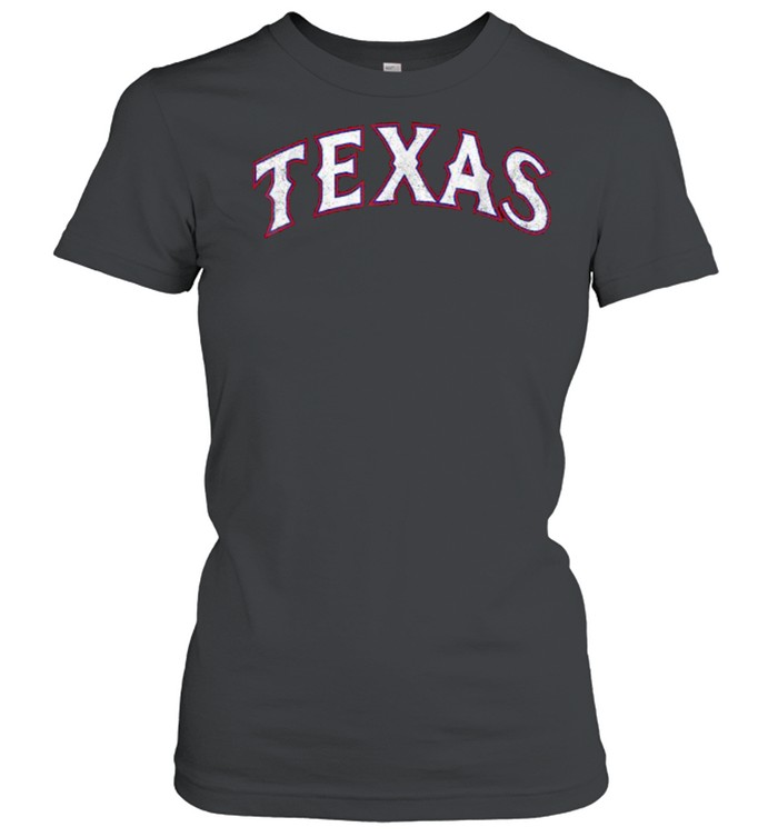 Vintage Texas Baseball T- Classic Women'S T-Shirt