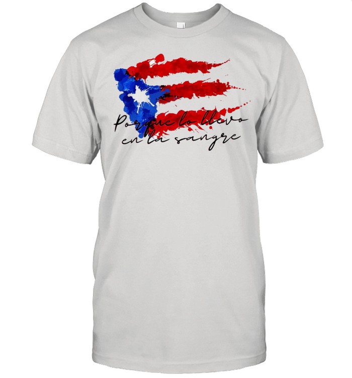 Llevo en la sangre American flag shirt Classic Men's T-shirt