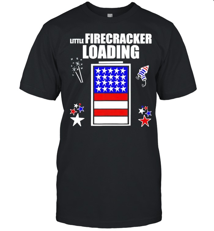 Little firecracker loading 4th of July shirt Classic Men's T-shirt