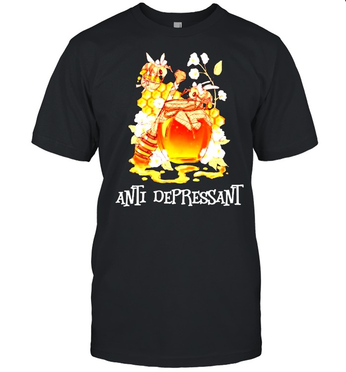 Anti depressant bee shirt Classic Men's T-shirt