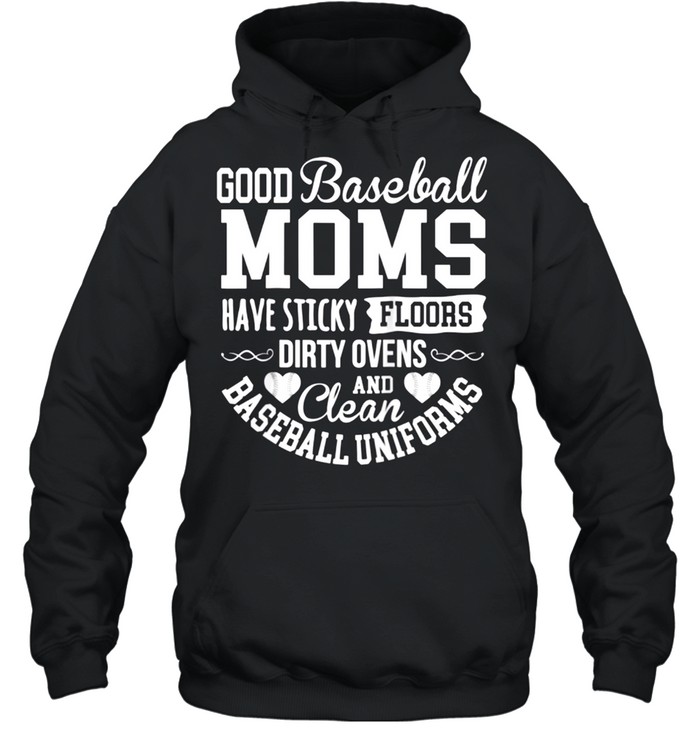 Baseball Player Mom Quote Proud Mother Phrase Shirt Unisex Hoodie