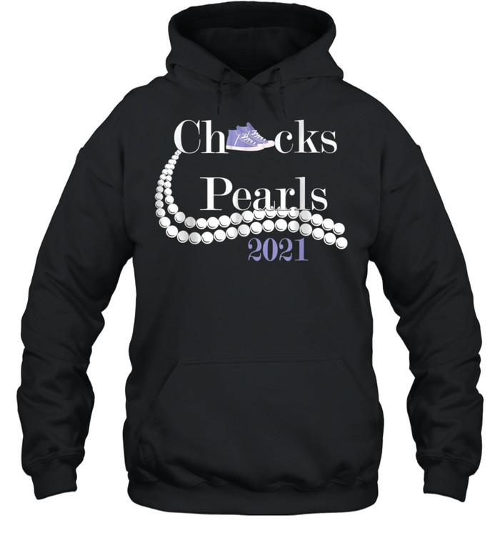 Chucks And Pearls 2021 Cute T Shirt Unisex Hoodie