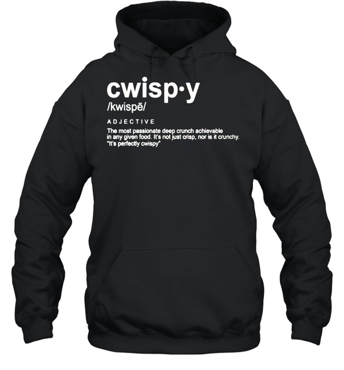 Joshua Weissman Cwispy The Most Passionate Deep Crunch Shirt Unisex Hoodie