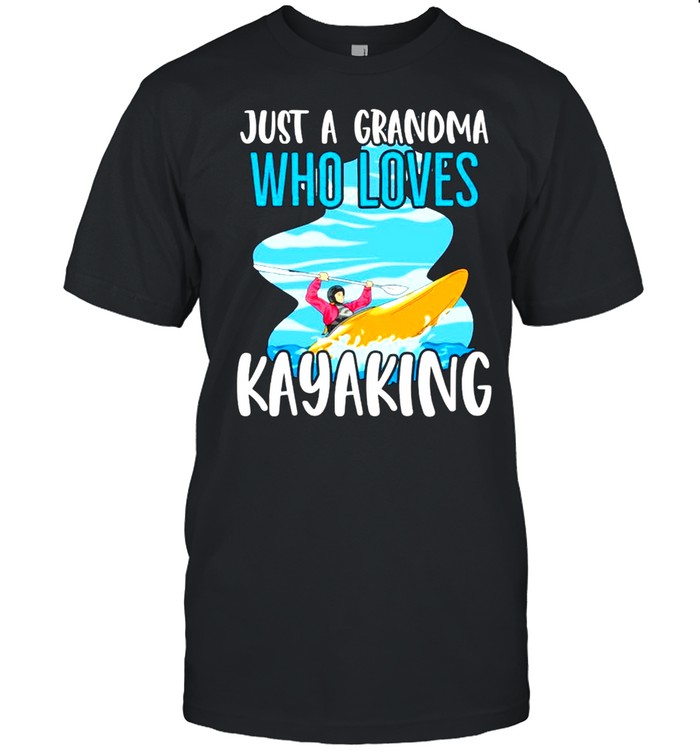 Just a grandma who loves kayaking shirt Classic Men's T-shirt