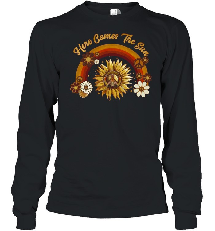 Sunflower Here Comes The Sun T-Shirt Long Sleeved T-Shirt