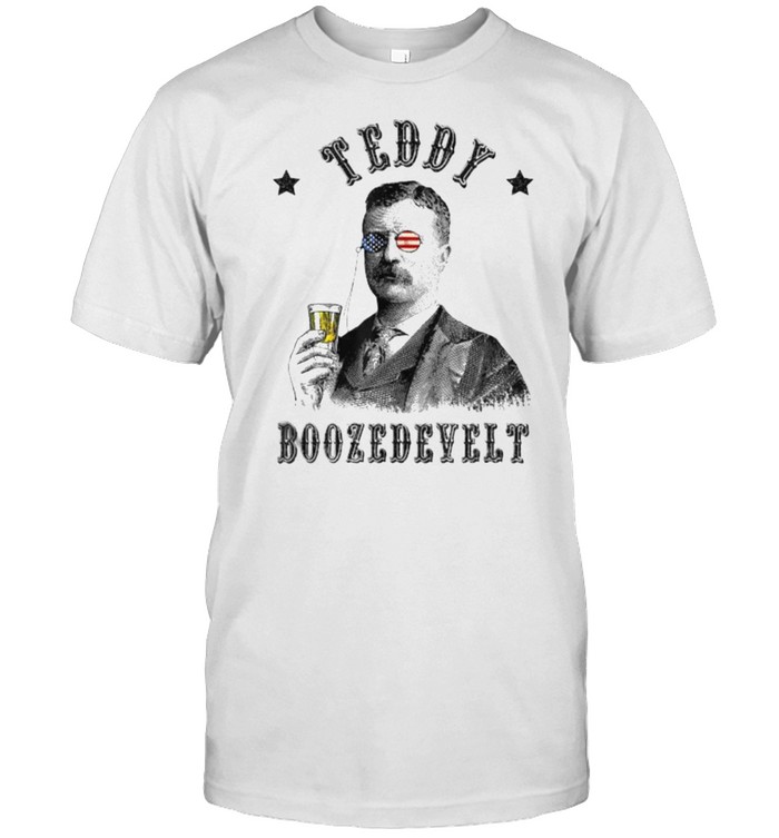 Teddy Boozedevelt President 4th Of July Patriot T- Classic Men's T-shirt