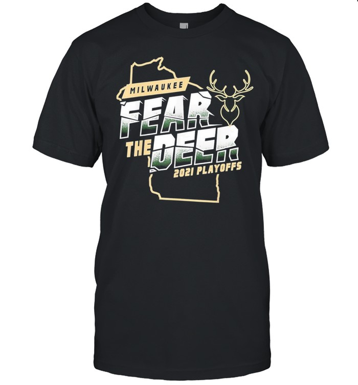 Fear deer milwaukee buck finals champs us 2021 shirt Classic Men's T-shirt