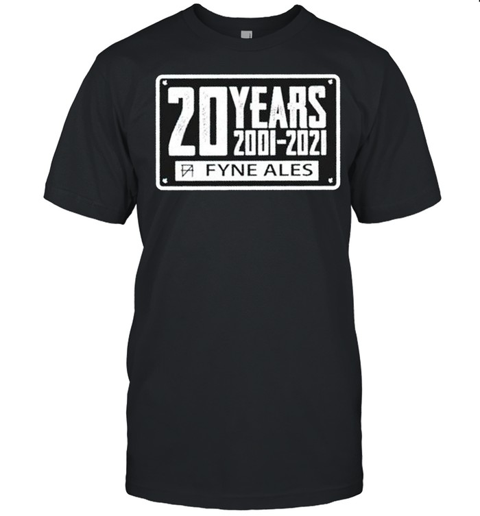 20 years 2001 2021 Fyne Ales shirt Classic Men's T-shirt