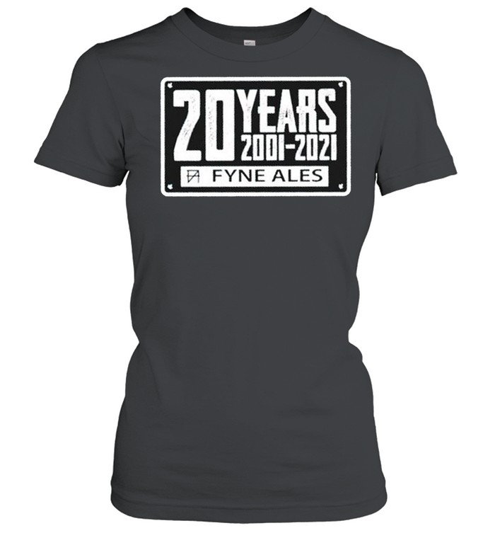 20 Years 2001 2021 Fyne Ales Shirt Classic Womens T Shirt
