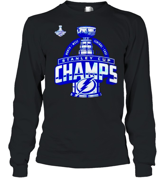 2021 Stanley Cup Champions Tampa Bay Lightning Shirt Long Sleeved T-Shirt