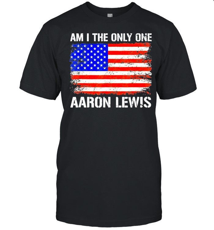 Aaron lewis am I the only one flag shirt Classic Men's T-shirt