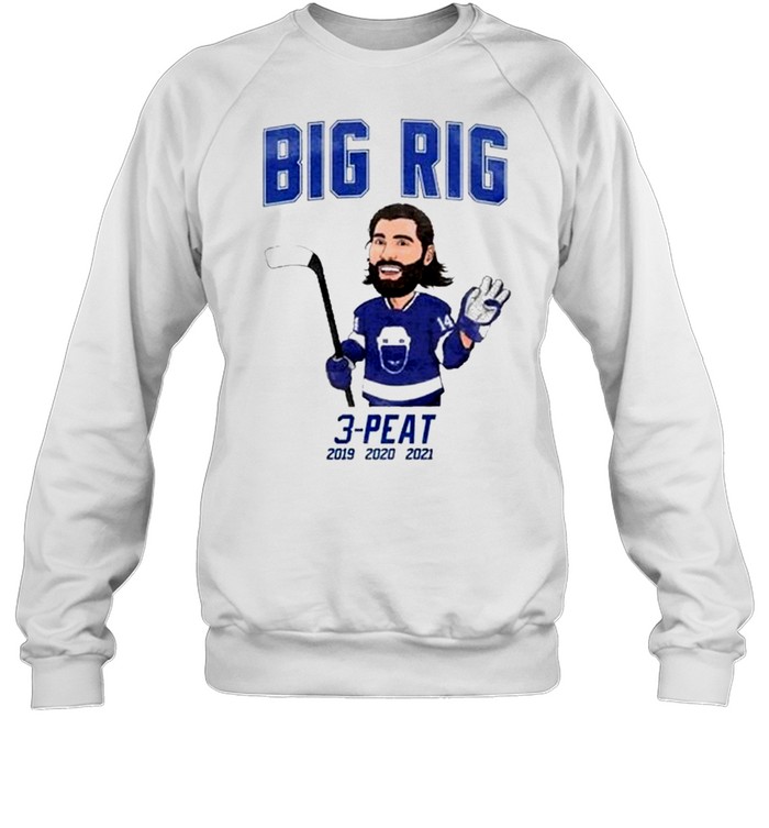Big Rig 3Peat Us 2021 Shirt Unisex Sweatshirt