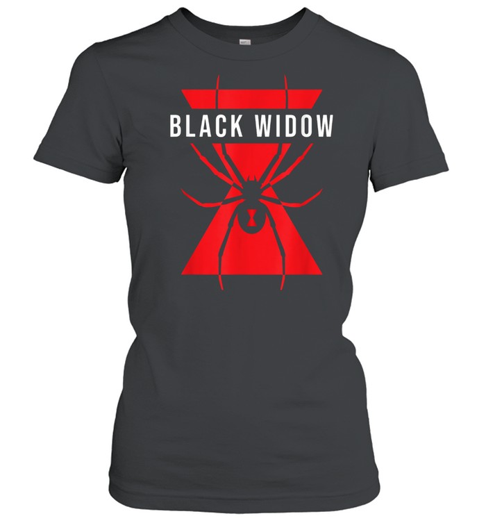 Black Widow Spider Cool Shirt Classic Womens T Shirt
