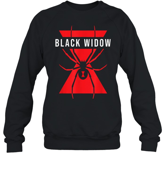 Black Widow Spider Cool Shirt Unisex Sweatshirt