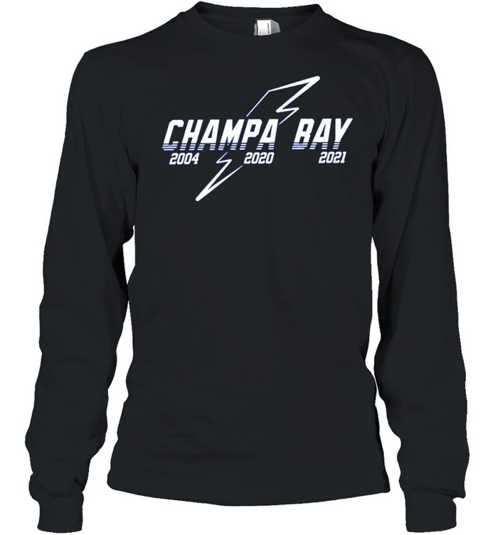 Champa Bay Tbl 2004 2020 2021 Shirt Long Sleeved T-Shirt