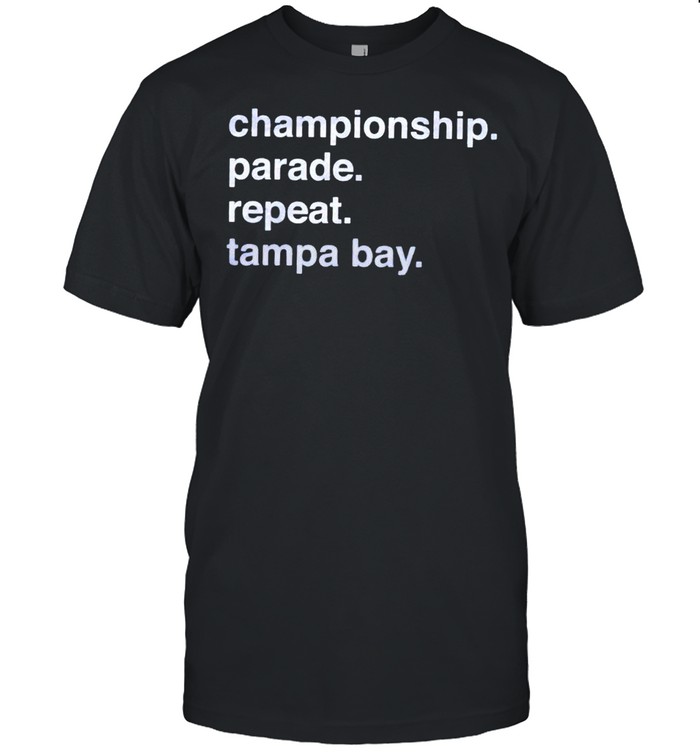 Championship parade repeat Tampa Bay Lightning shirt Classic Men's T-shirt