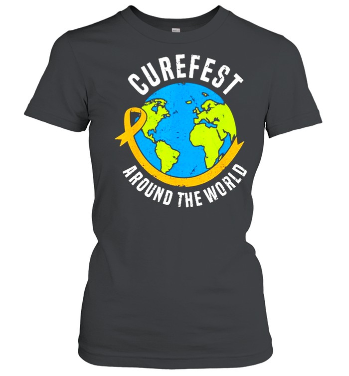 Curefest Around The World Shirt Classic Women'S T-Shirt