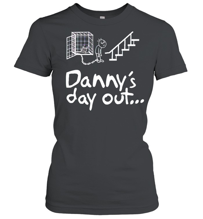Dannys Day Out Exhausted Shirt Classic Womens T Shirt