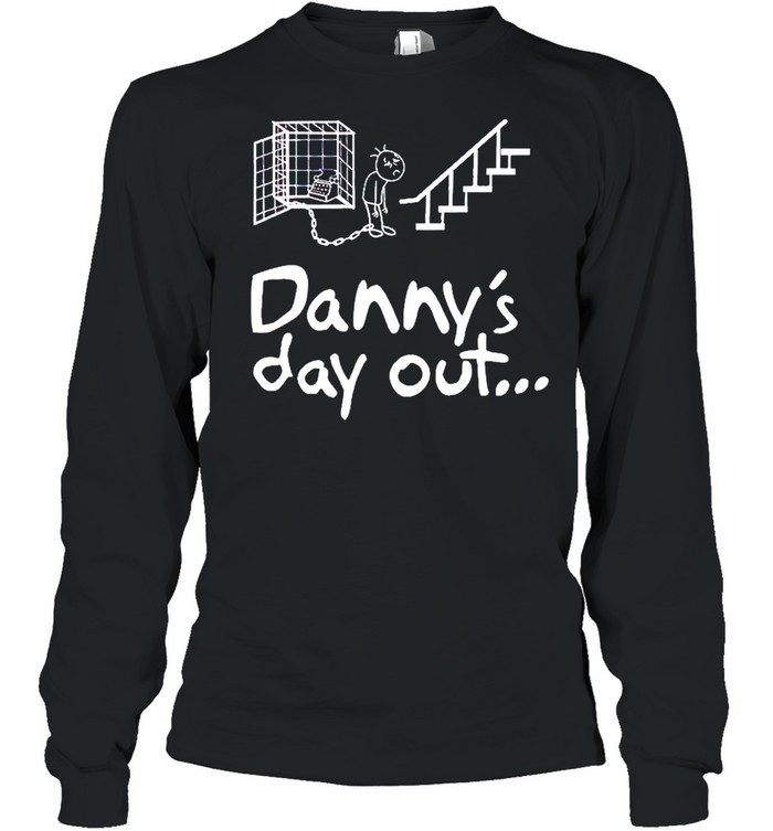 Dannys Day Out Exhausted Shirt Long Sleeved T-Shirt
