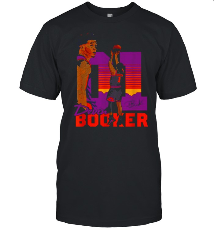 Devin Booker 2021 Phoenixs Suns Playoffs Rally The Valley City Jersey  Classic Men's T-shirt