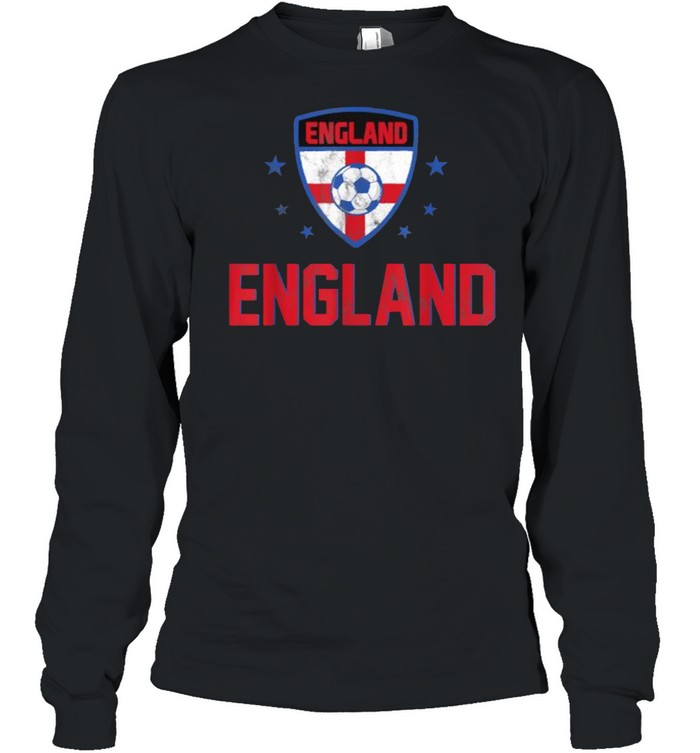 England Soccer Jersey National Flag Football Long Sleeved T Shirt