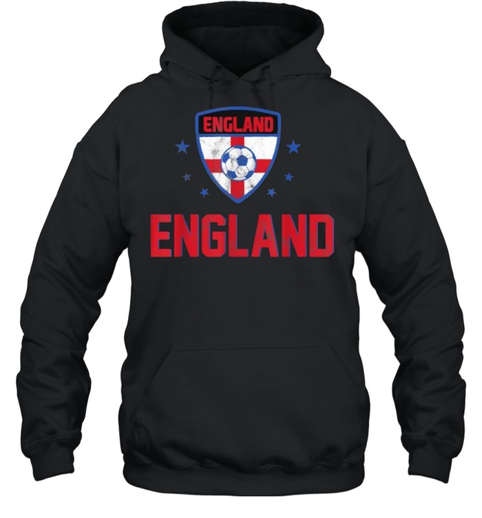 England Soccer Jersey National Flag Football  Unisex Hoodie