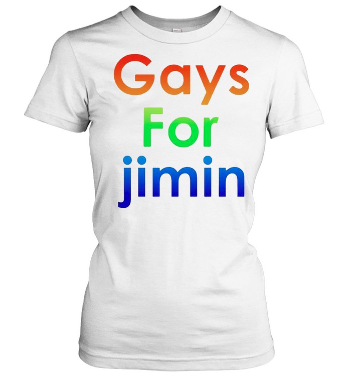 Gays For Jimin Shirt Classic Womens T Shirt