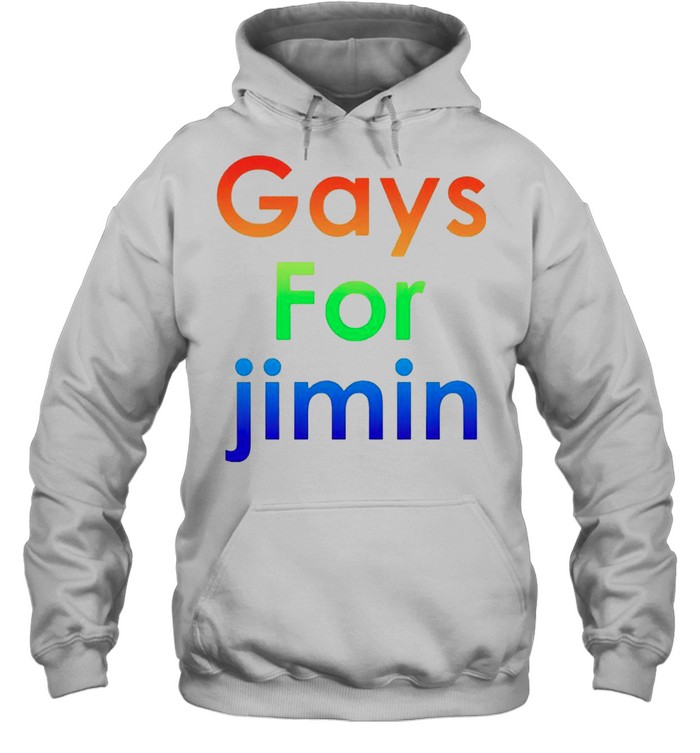 Gays For Jimin Shirt Unisex Hoodie