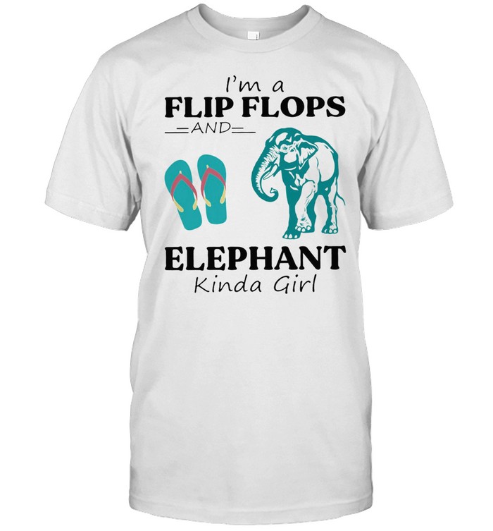 Im a Flip Flop and Elephant kinda girl shirt Classic Men's T-shirt