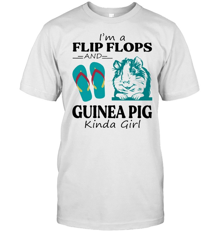 Im a Flip Flop and Guinea Pig kinda girl shirt Classic Men's T-shirt