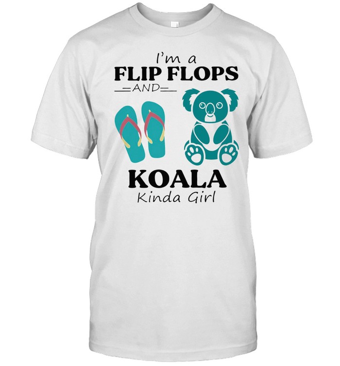 Im a Flip Flop and Koala kinda girl shirt Classic Men's T-shirt