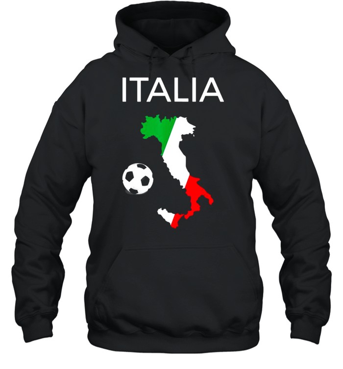 Italy Soccer Italian Italia Forza Azzurri T- Unisex Hoodie