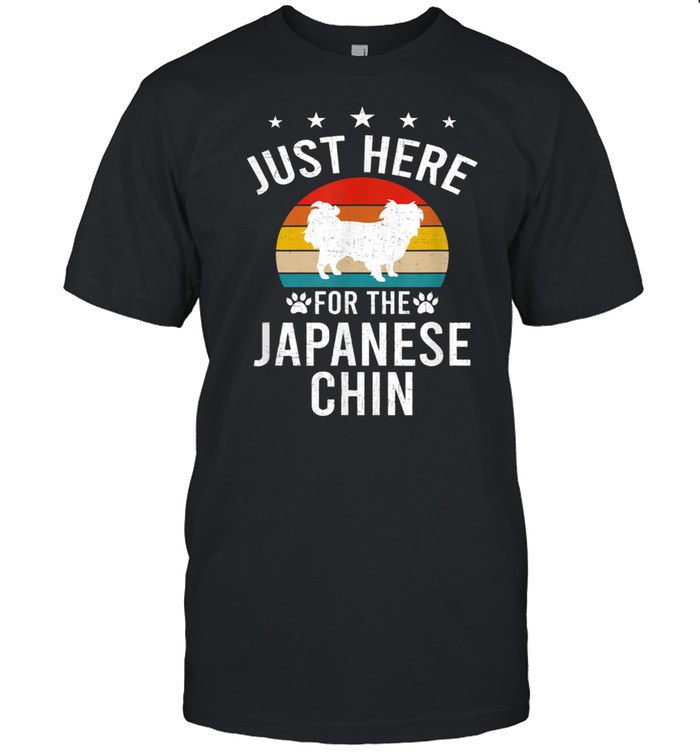Just Here For Japanese Chin Dogs shirt Classic Men's T-shirt