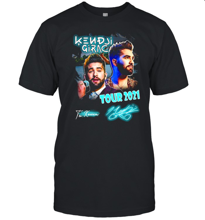 Kendji Girac Tour 2021 Signature T-shirt Classic Men's T-shirt