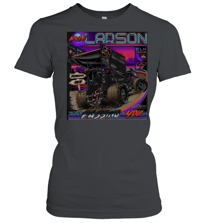 Kyle Lardon Just Passing You Sprint Car  Classic Women'S T-Shirt