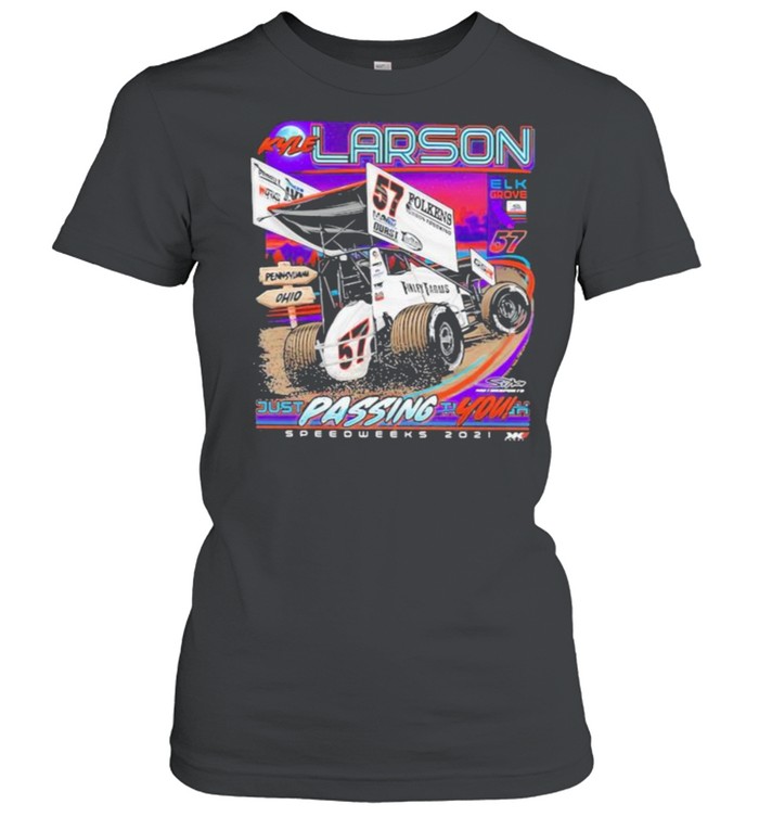 Kyle Lardon Just Passing You Sprint Car Speed Week 2021  Classic Women'S T-Shirt
