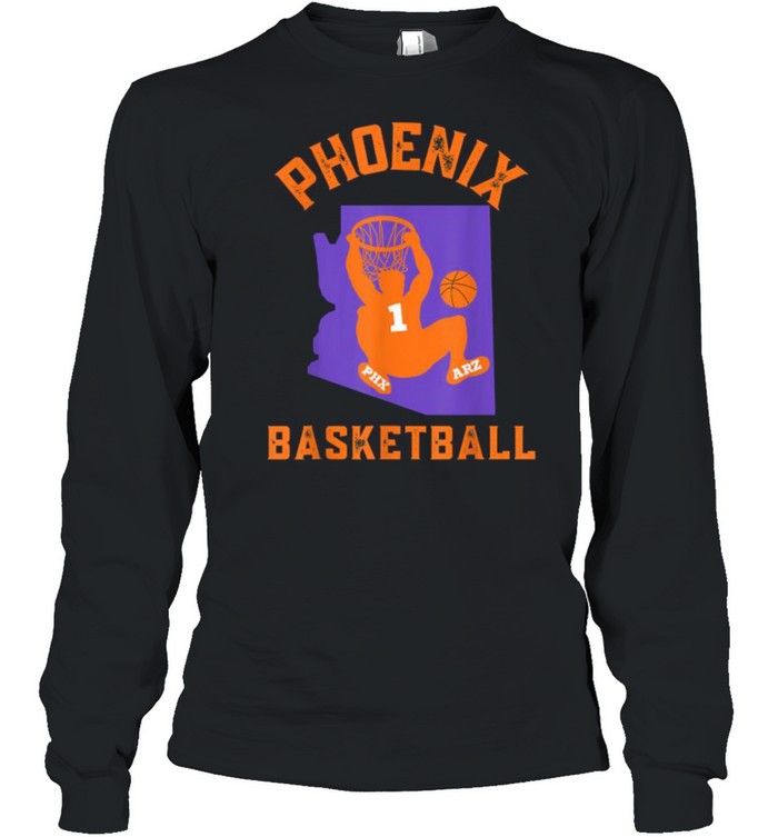 Phoenix Basketball Fans  Long Sleeved T-Shirt
