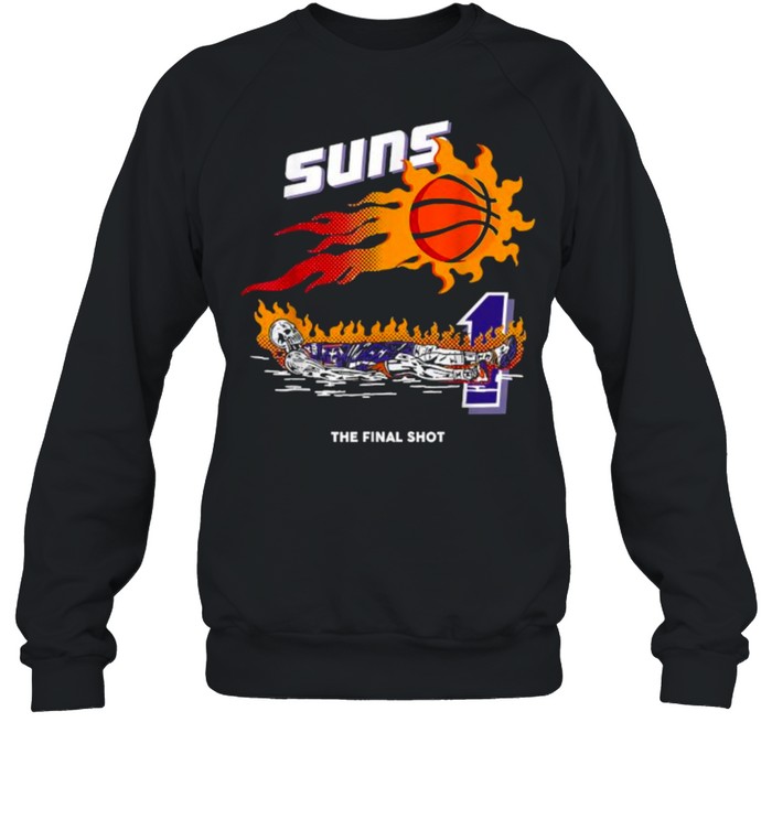 Phoenix Suns The Final Shot Basketball Team Champ 2021  Unisex Sweatshirt