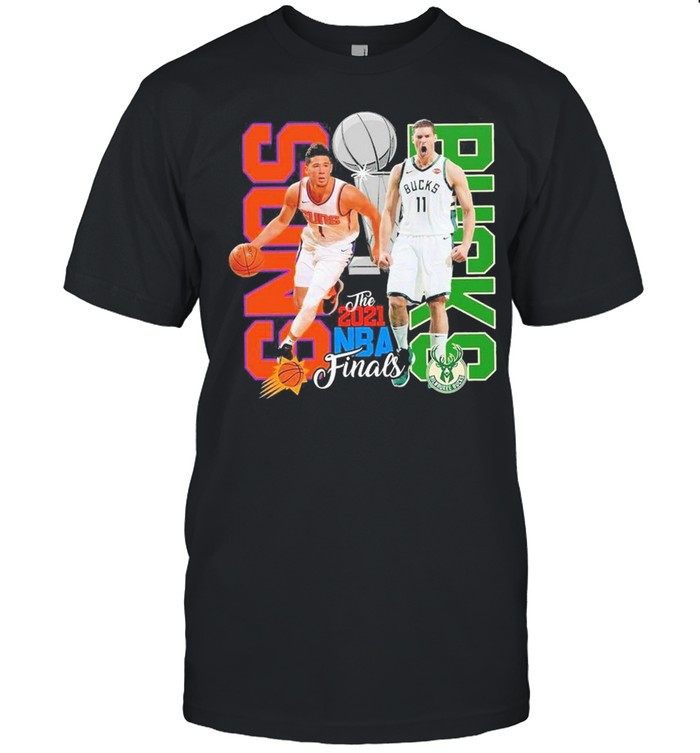 Phoenix Suns vs Milwaukee Bucks 2021 NBA Finals Matchup t-shirt Classic Men's T-shirt