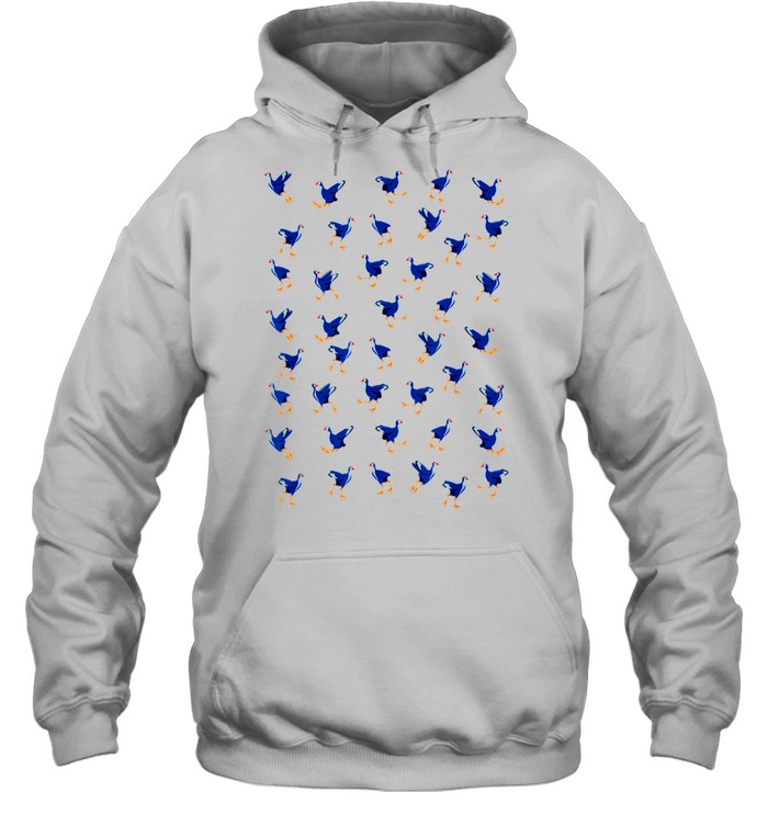 Pukeko Swamp Hen Bird Pattern Shirt Unisex Hoodie