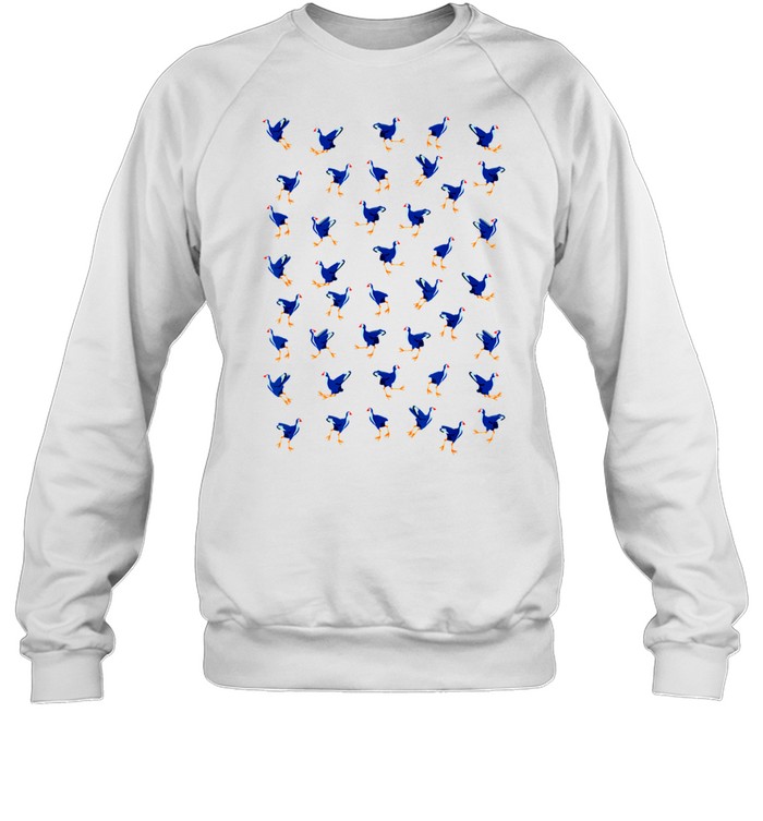 Pukeko Swamp Hen Bird Pattern Shirt Unisex Sweatshirt
