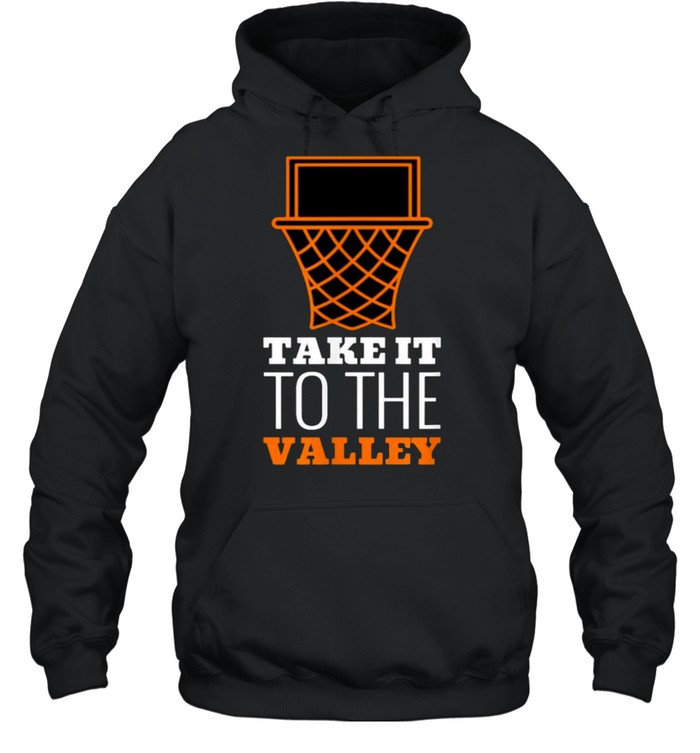 Take It To The Valley Of Phoenix Basketball T- Unisex Hoodie