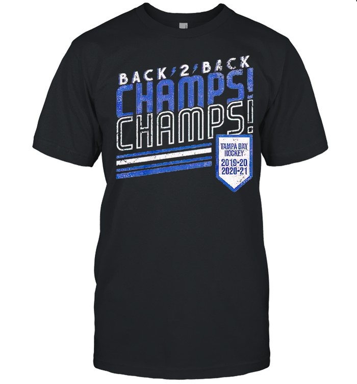 Tampa Bay Lightning back 2 back champs champs shirt Classic Men's T-shirt