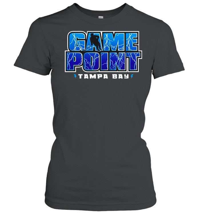 Tampa Bay Lightning Game Point Shirt Classic Women'S T-Shirt