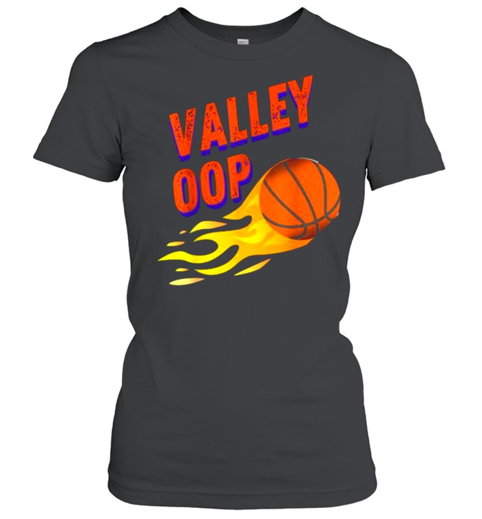 Valley Oop Basketball Retro Grunge T- Classic Women'S T-Shirt