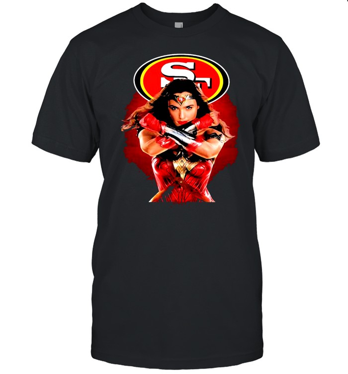 Wonder Woman San Francisco 49ers shirt Classic Men's T-shirt