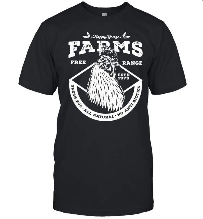 Happy Graze Farm Free Range T-shirt Classic Men's T-shirt